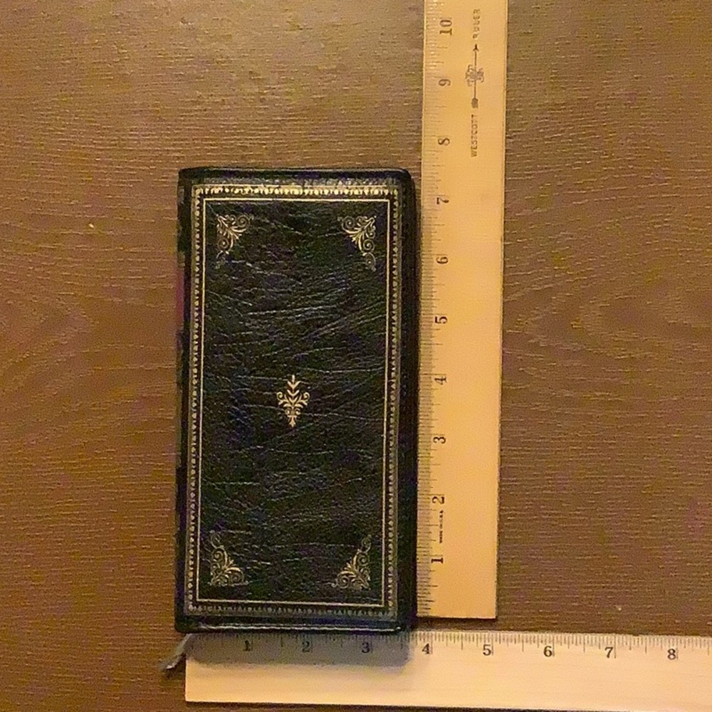 Faux leather wallet